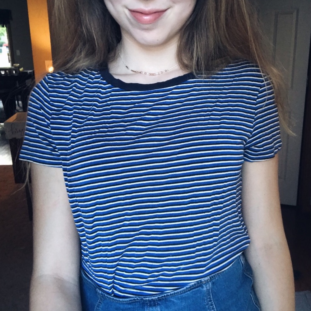 American Eagle Soft & Sexy Striped Top